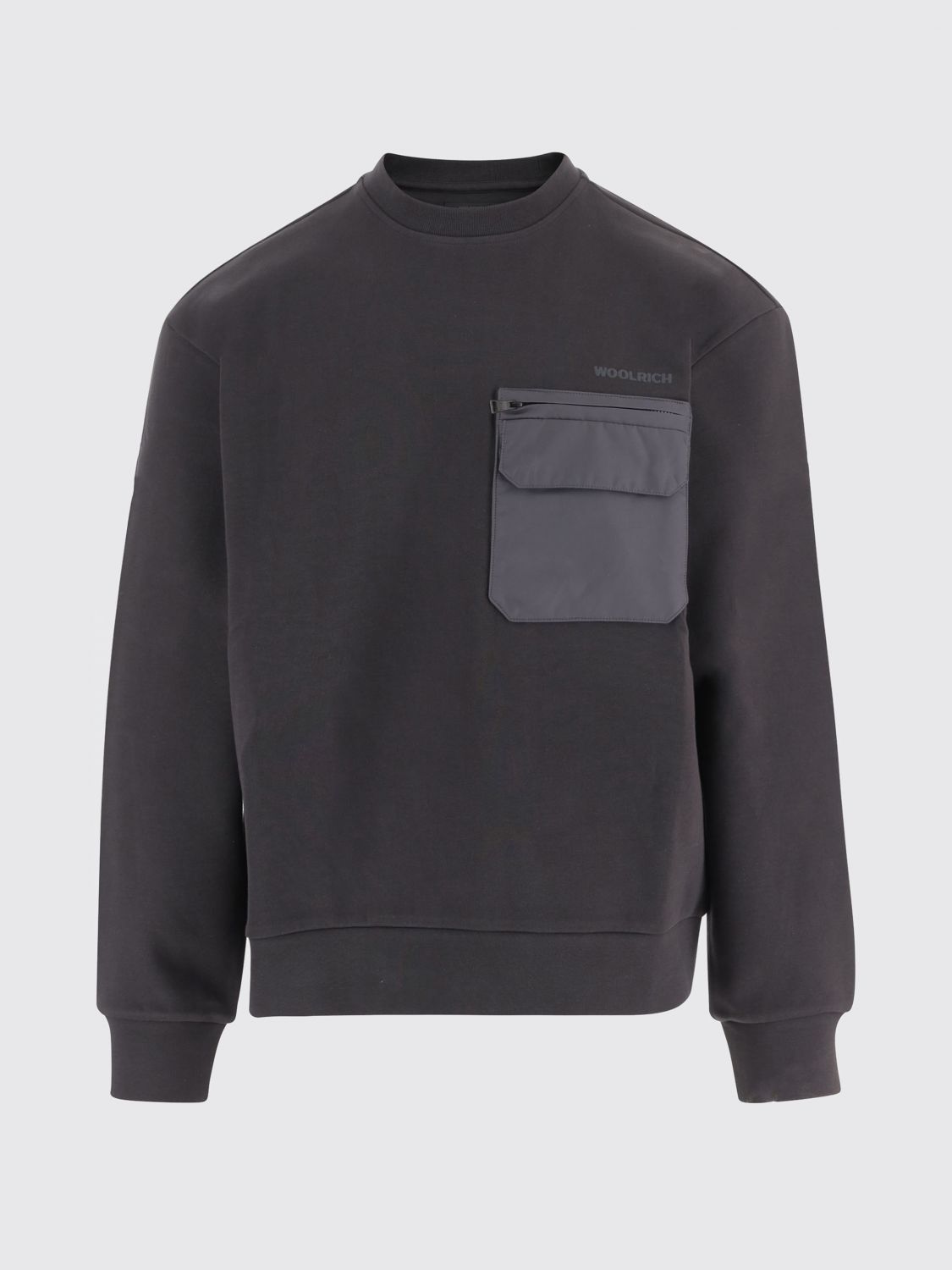 Woolrich Sweatshirt Men Color Grey In Gray