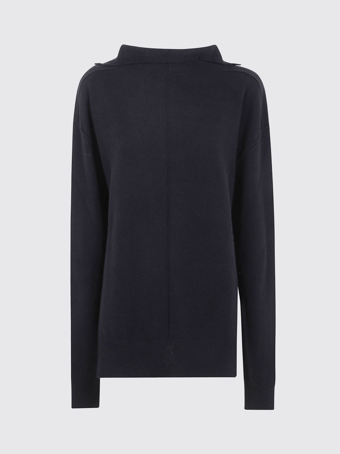 Rick Owens Polo Shirt Men Color Black In Black