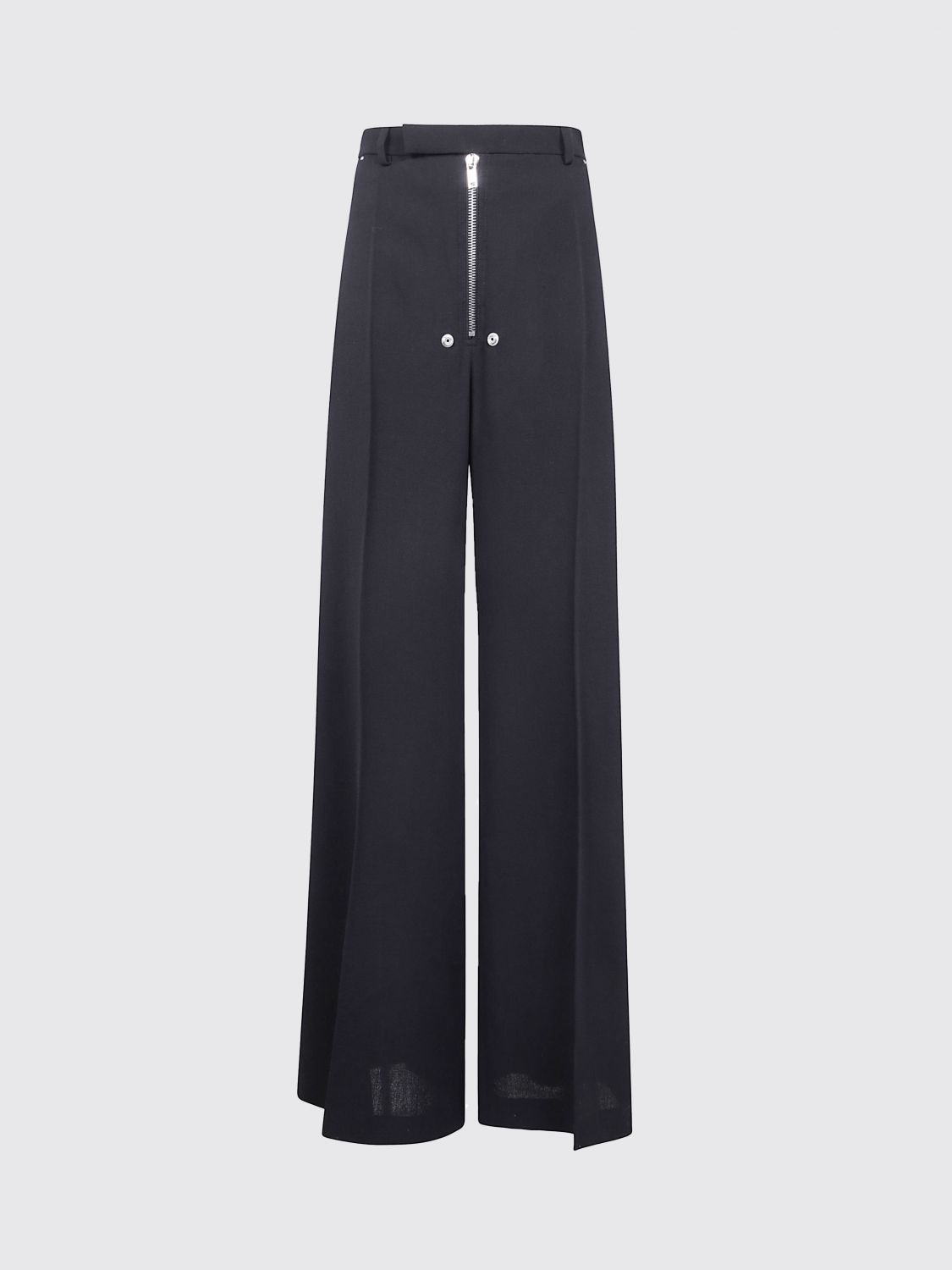 Rick Owens Belas Zip-fastening Wide-leg Trousers In Blue