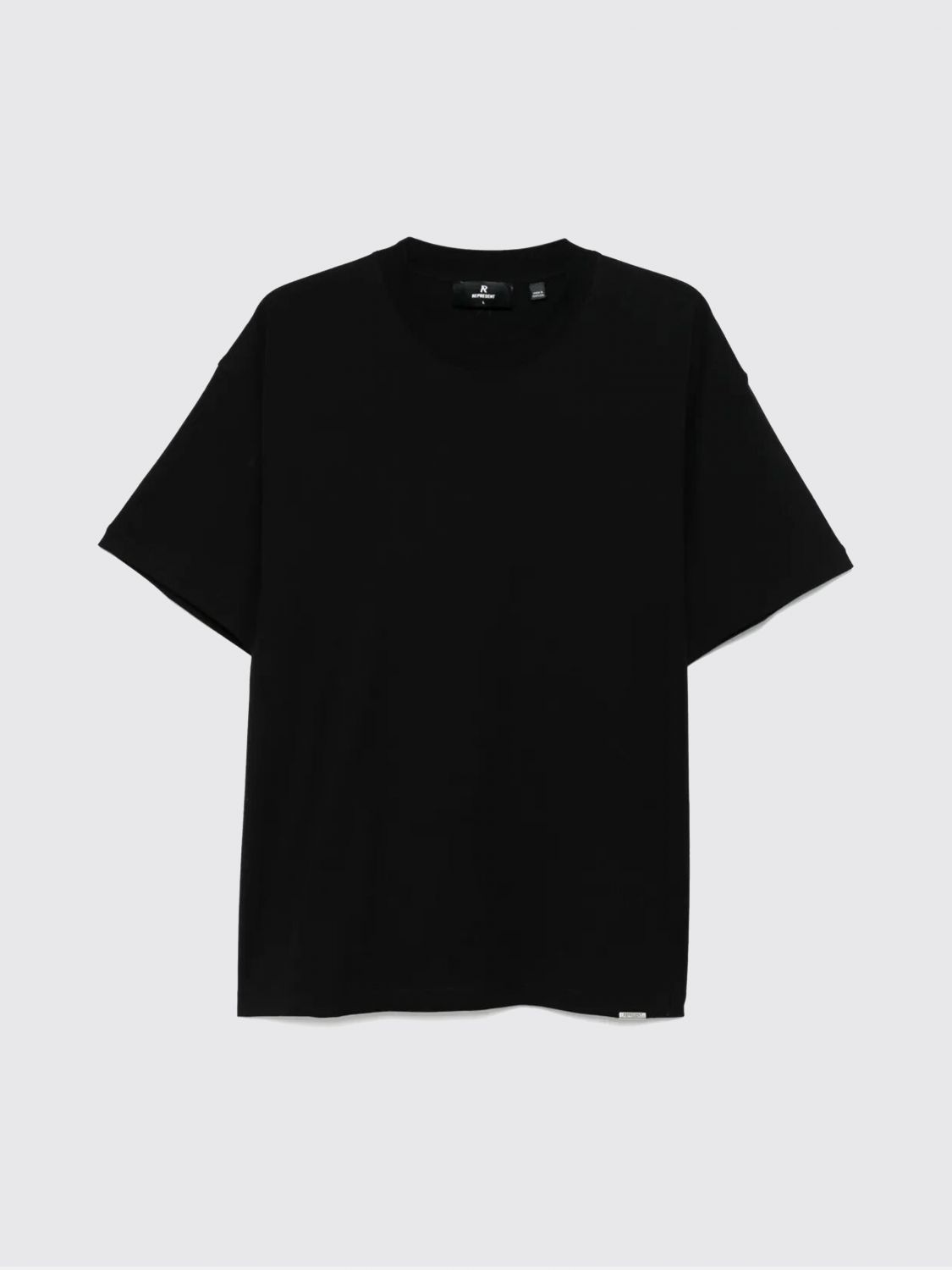 Represent Initial Crewneck T-shirt In Black