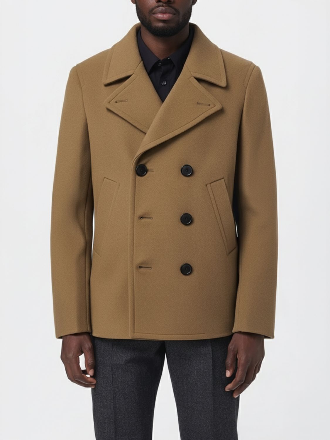 Paul Smith Coat Men Color Brown