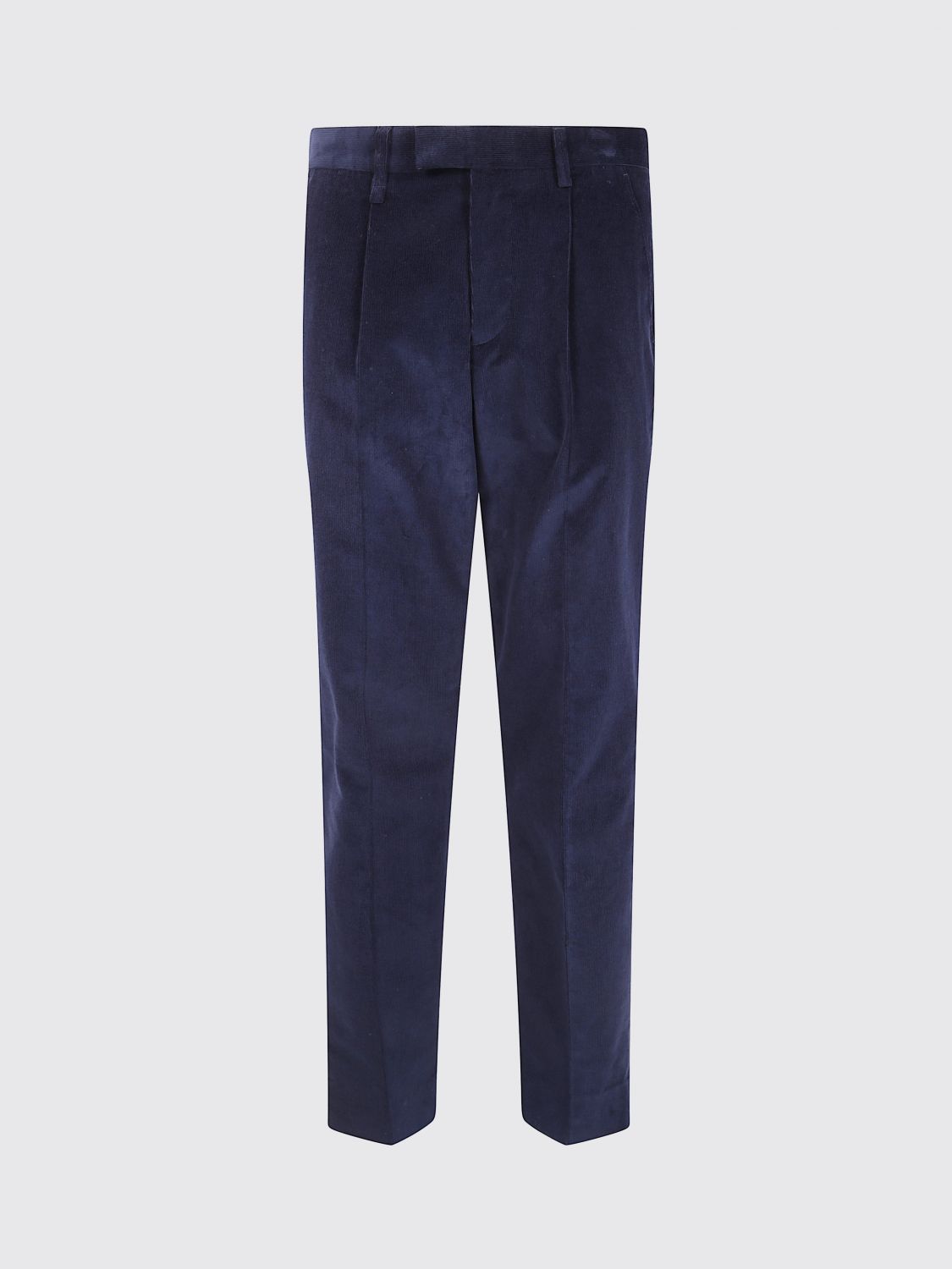 Paul Smith Mens Pleated Trouser In Blue