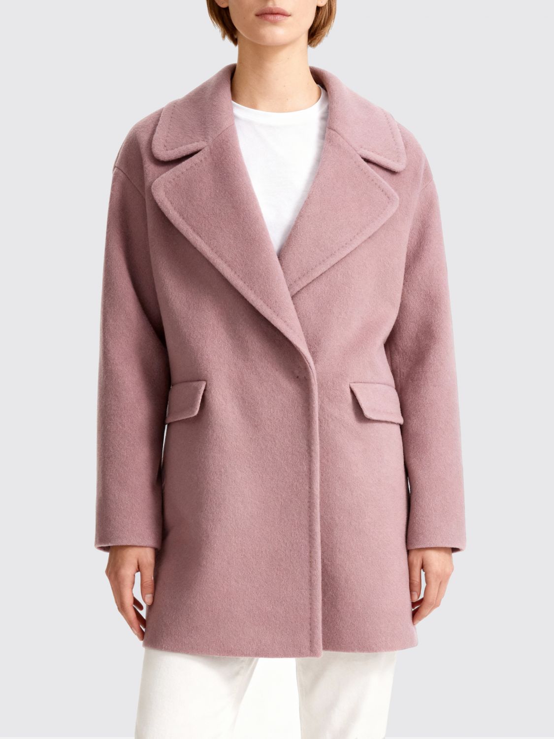 TAGLIATORE Coat Woman color Pink　タリアトーレ コート ウーマン カラー ピンク TAGLIATORE