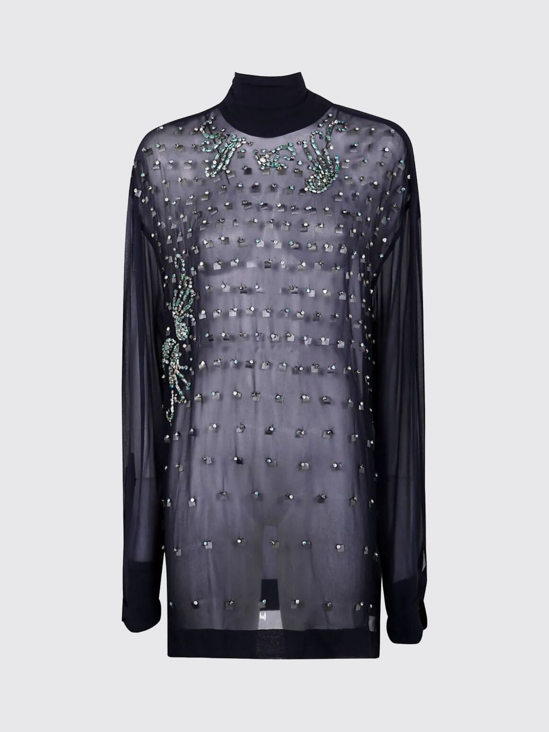 Top DRIES VAN NOTEN Woman color Navy