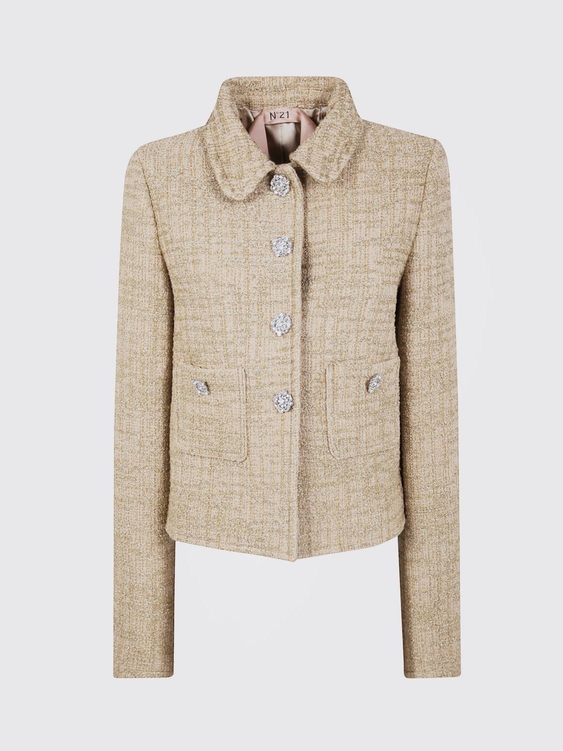 N°21 Jacket N° 21 Woman Color Gold In Neutral