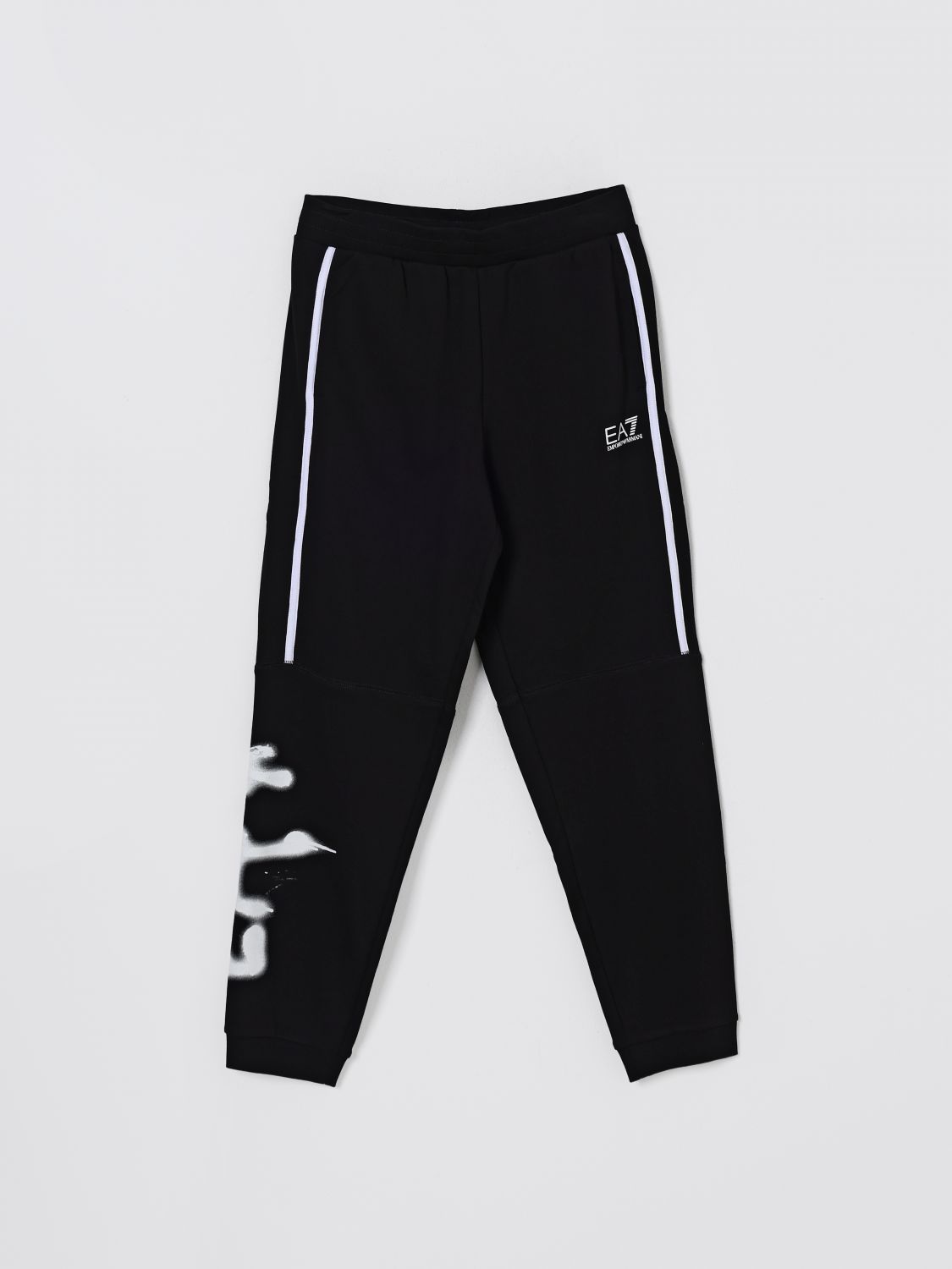 Ea7 Pants  Kids Color Black In Black