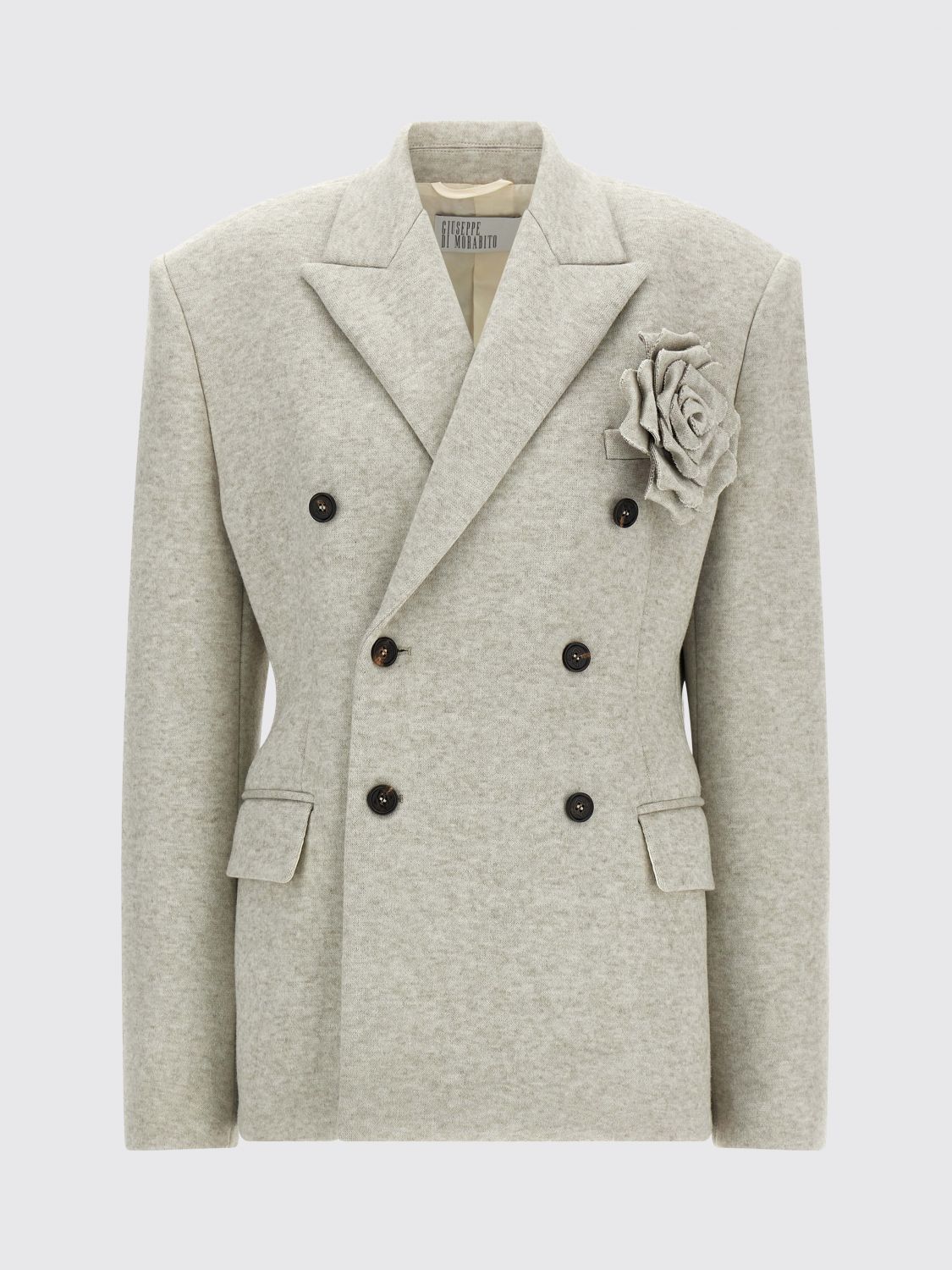 Giuseppe Di Morabito Pink Blazer In Neutral