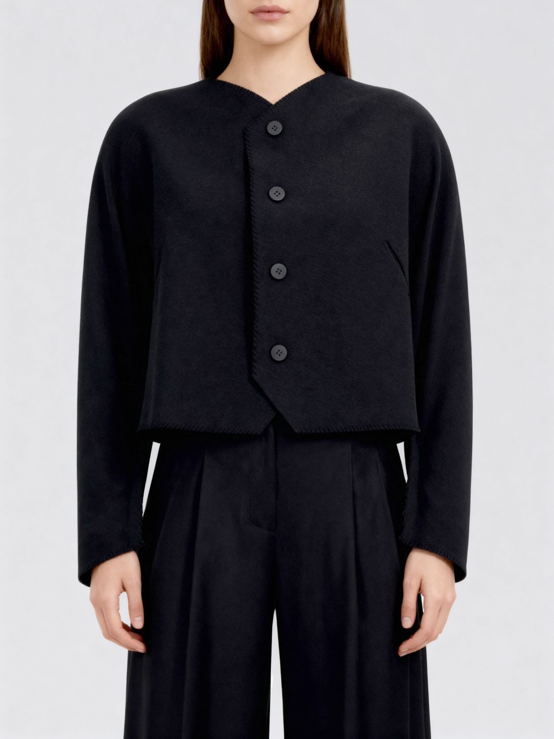 Issey Miyake Cardigan  Woman Color Black
