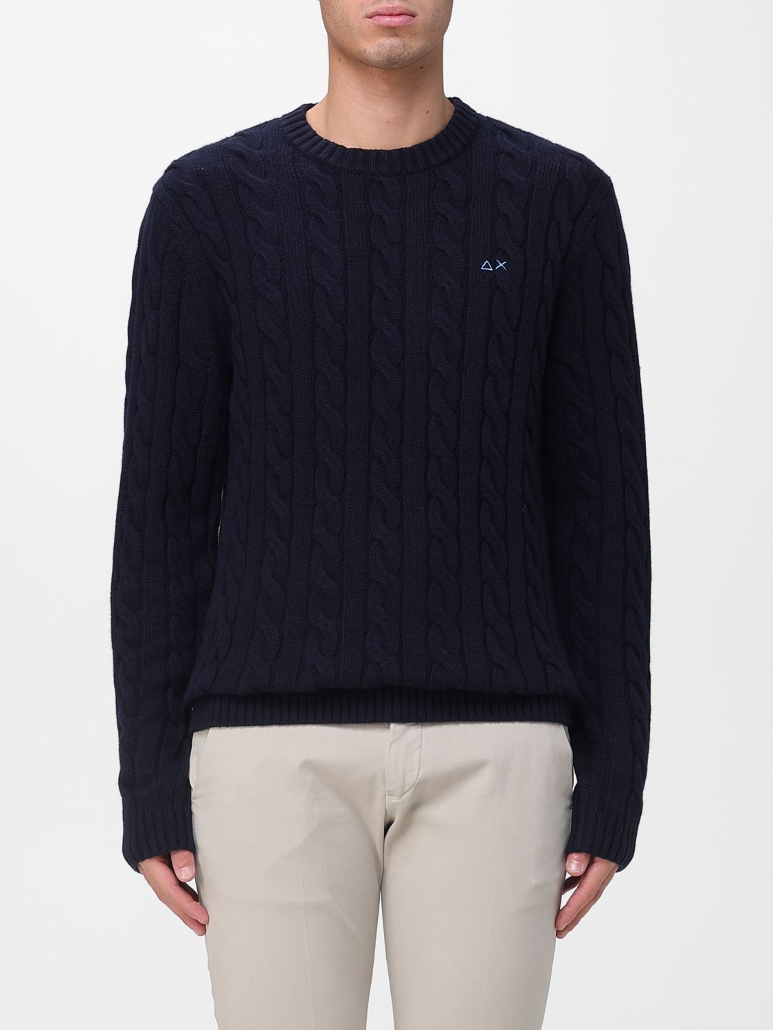 SUN68 Pullover Herren Farbe Blau