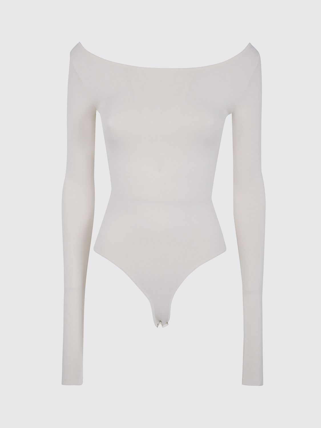 Entire Studios Long-sleeve Bodysuit In White