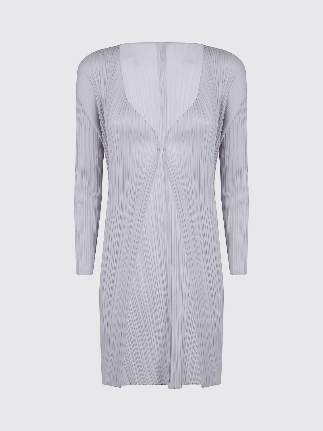 Issey Miyake Coat Pleats Please  Woman Color Grey In Gray