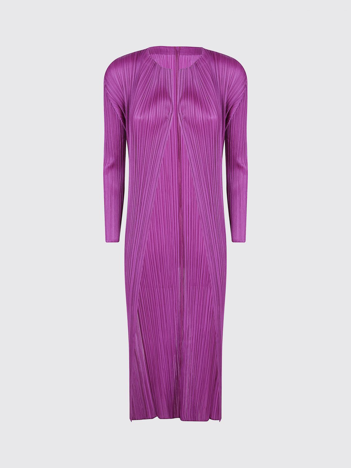 Issey Miyake Coat Pleats Please  Woman Color Fuchsia In Pink