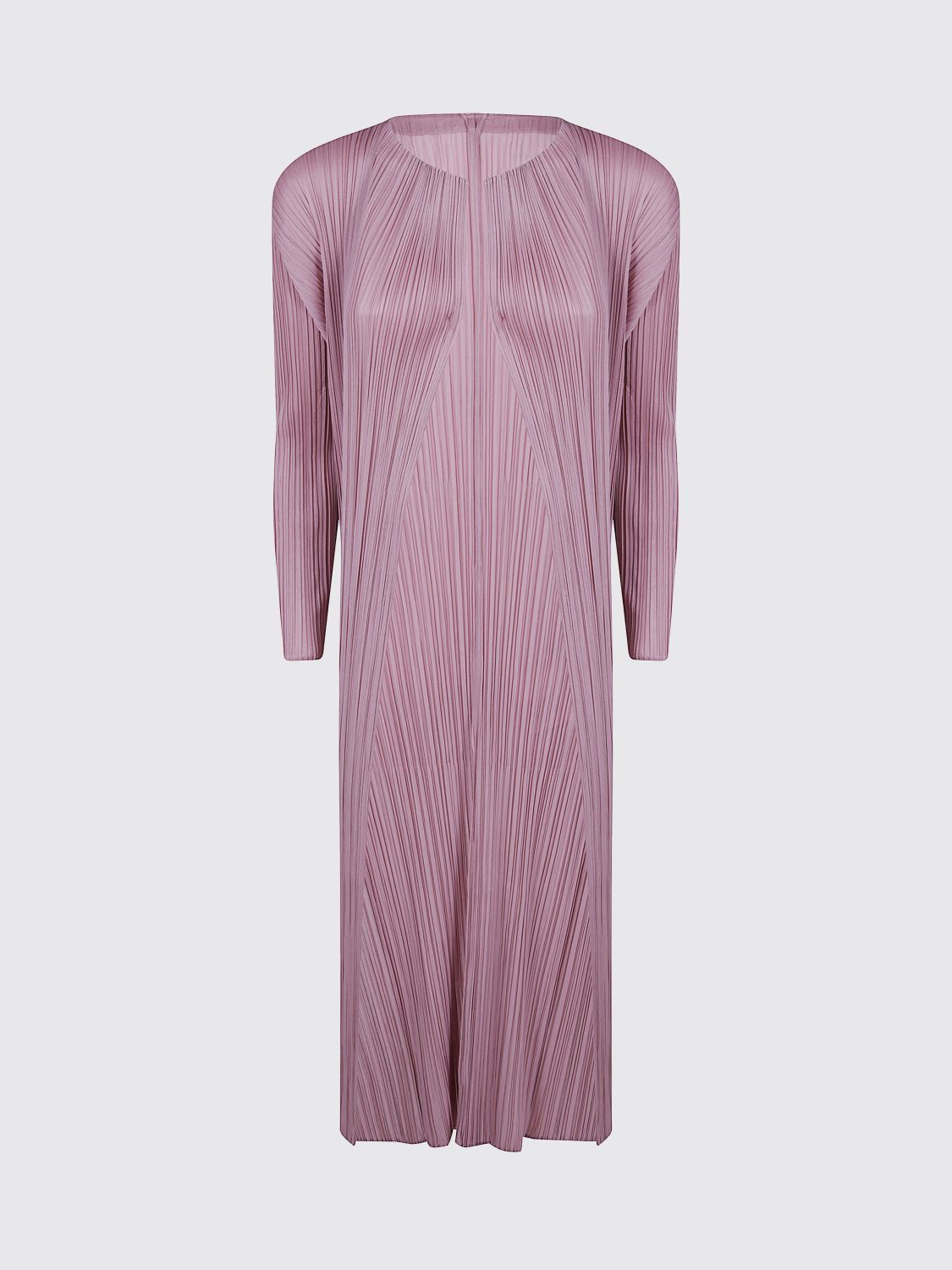 Issey Miyake Coat Pleats Please  Woman Color Pink In Pink