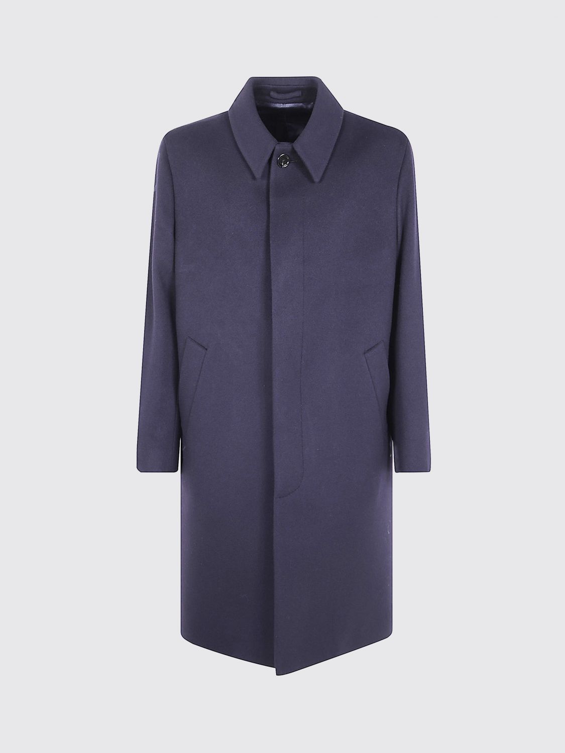 Lardini Men Coat In Blue
