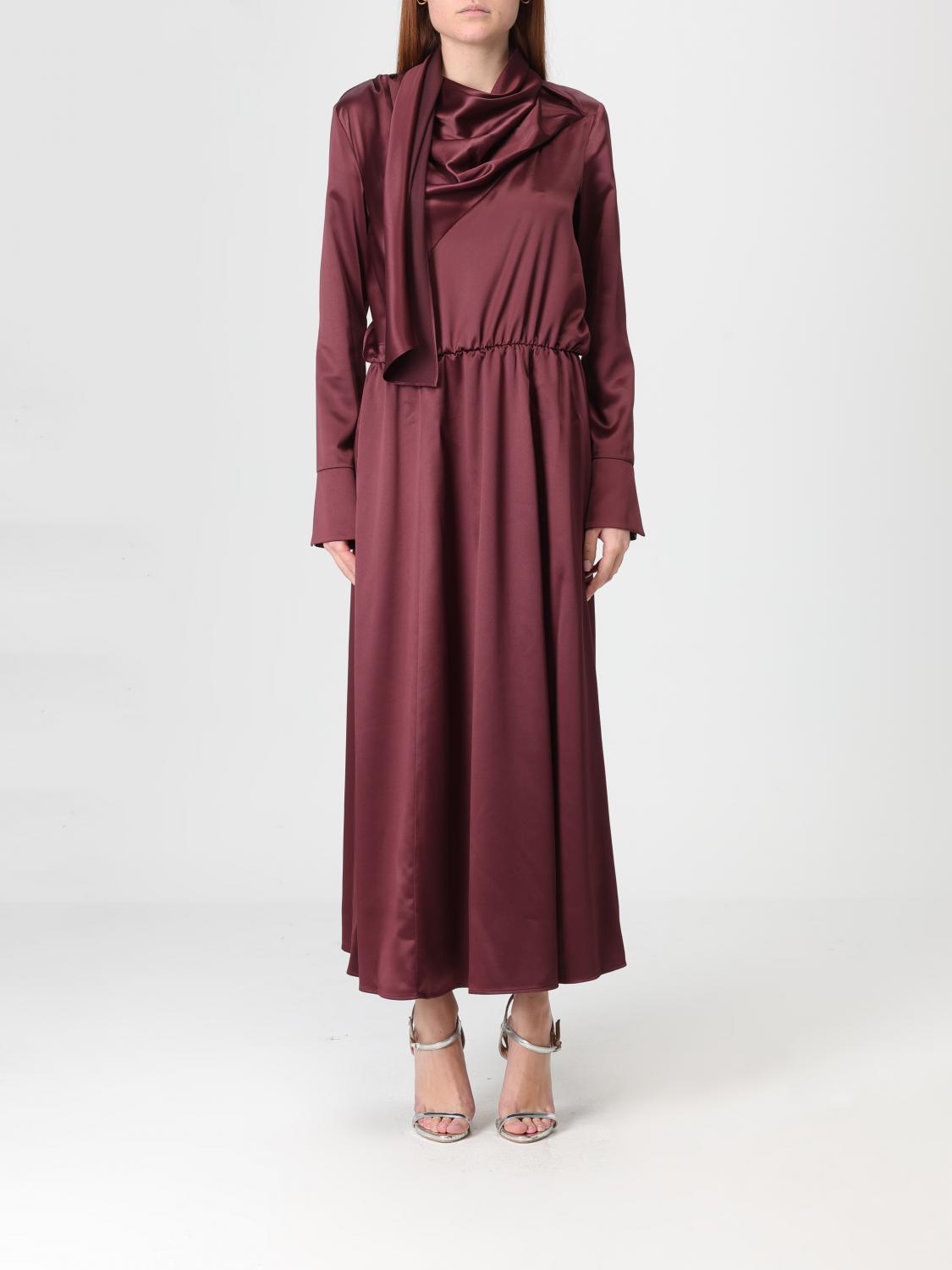 Abito midi Pinko in raso