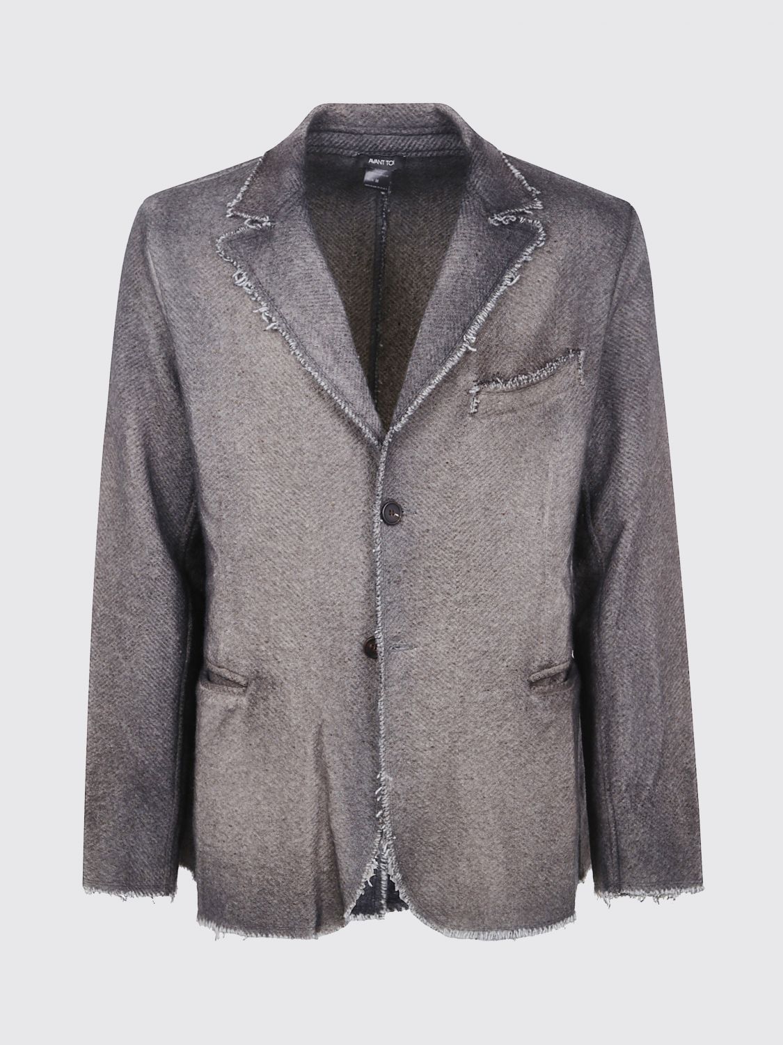 Avant Toi Jacket  Men Color Smoke Grey In Gray