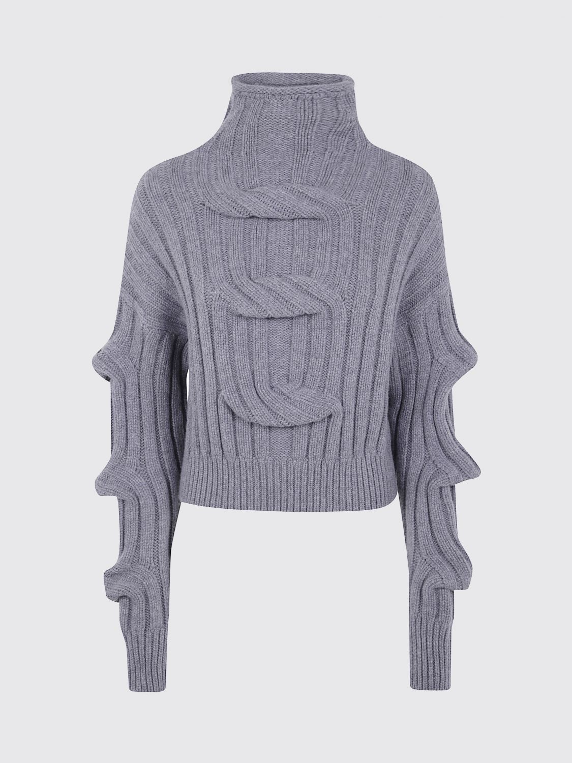 Mrz Sweater  Woman Color Grey In Gray