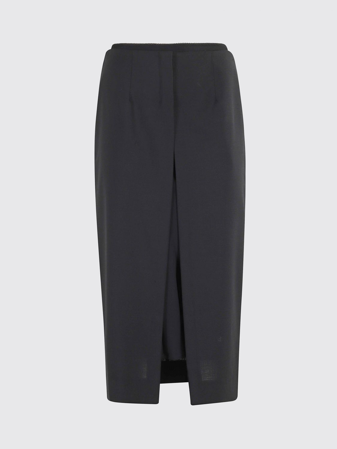 Semicouture Skirt  Woman Color Black In Black