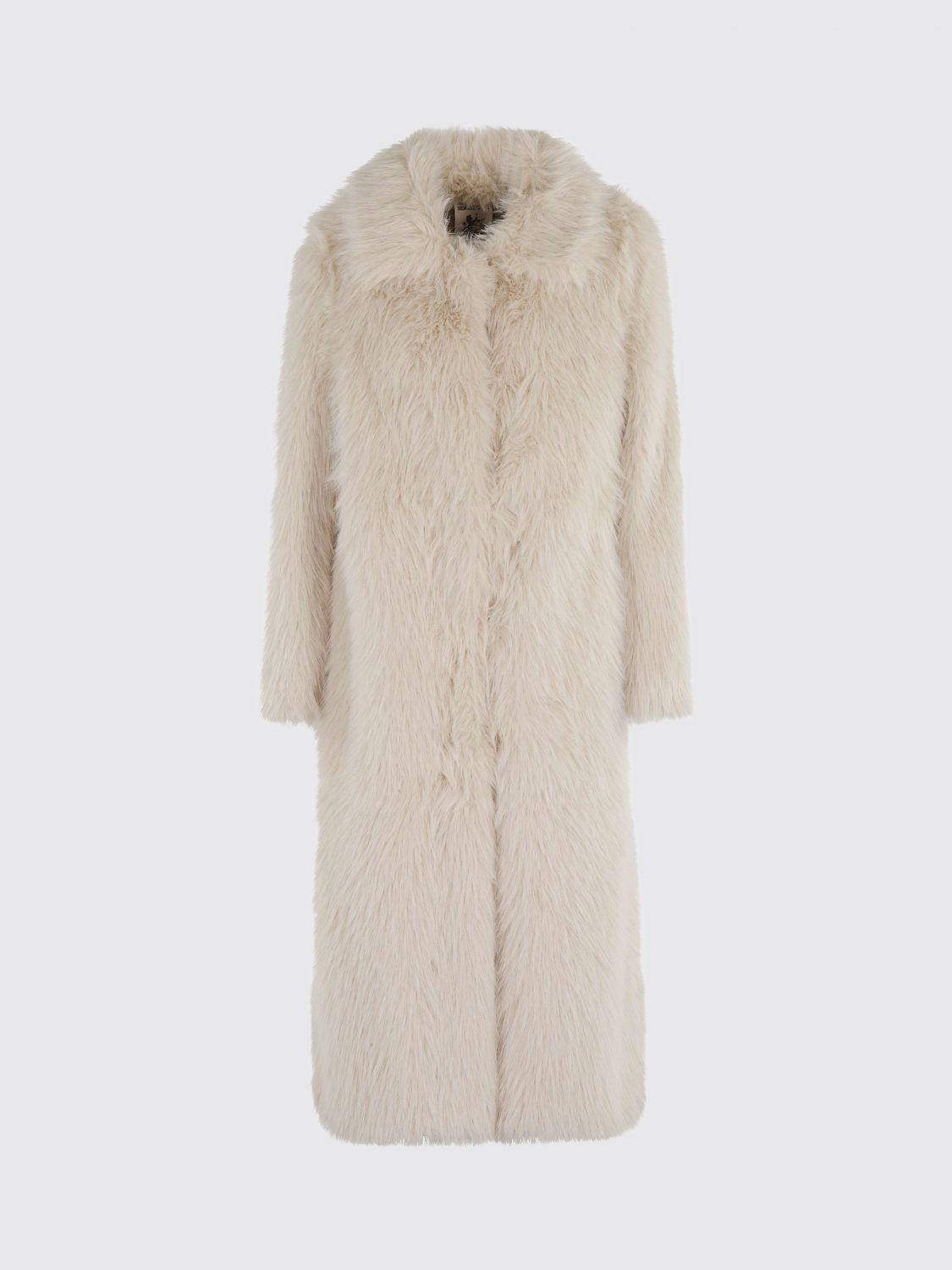 Semicouture Coat  Woman Color White In Neutral