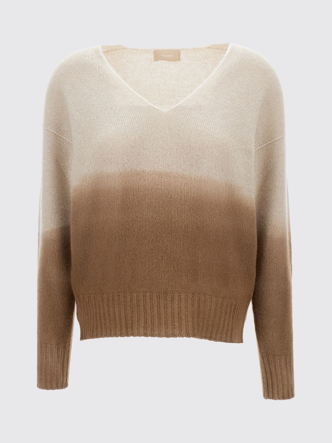 Drumohr V-neck Jumper In Brown