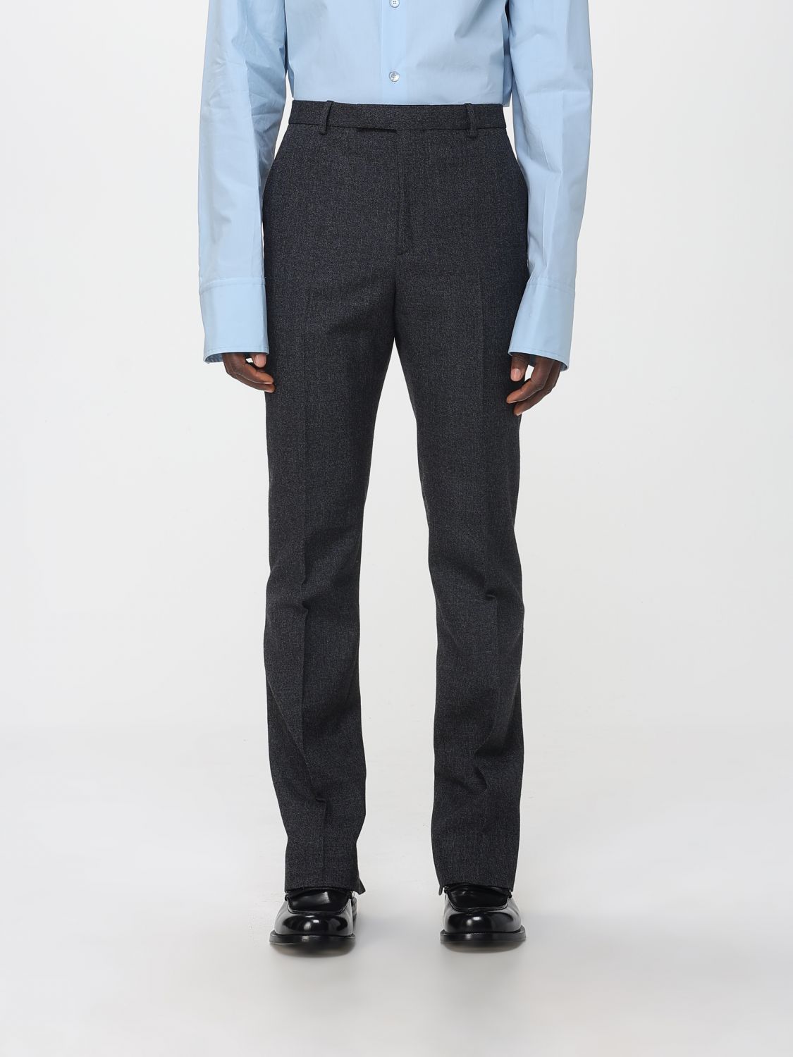 GUCCI Pantaloni di lana e cotone