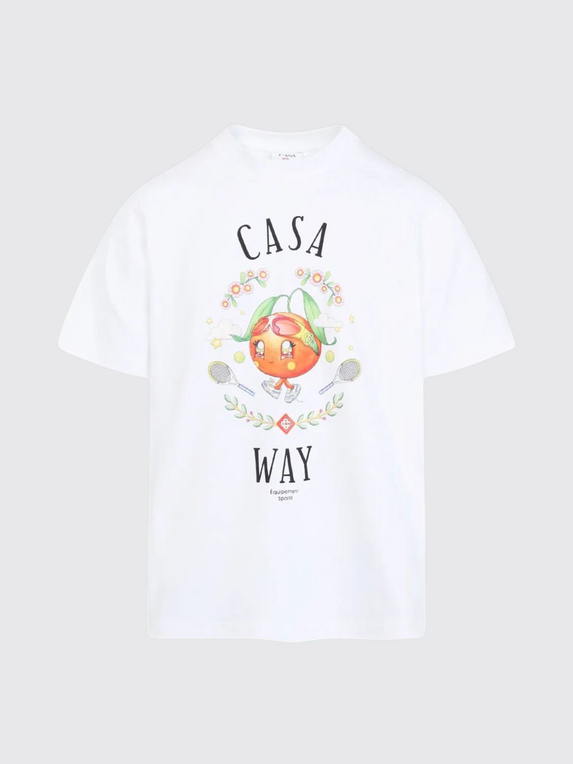 Casablanca Print T-shirt In Multi