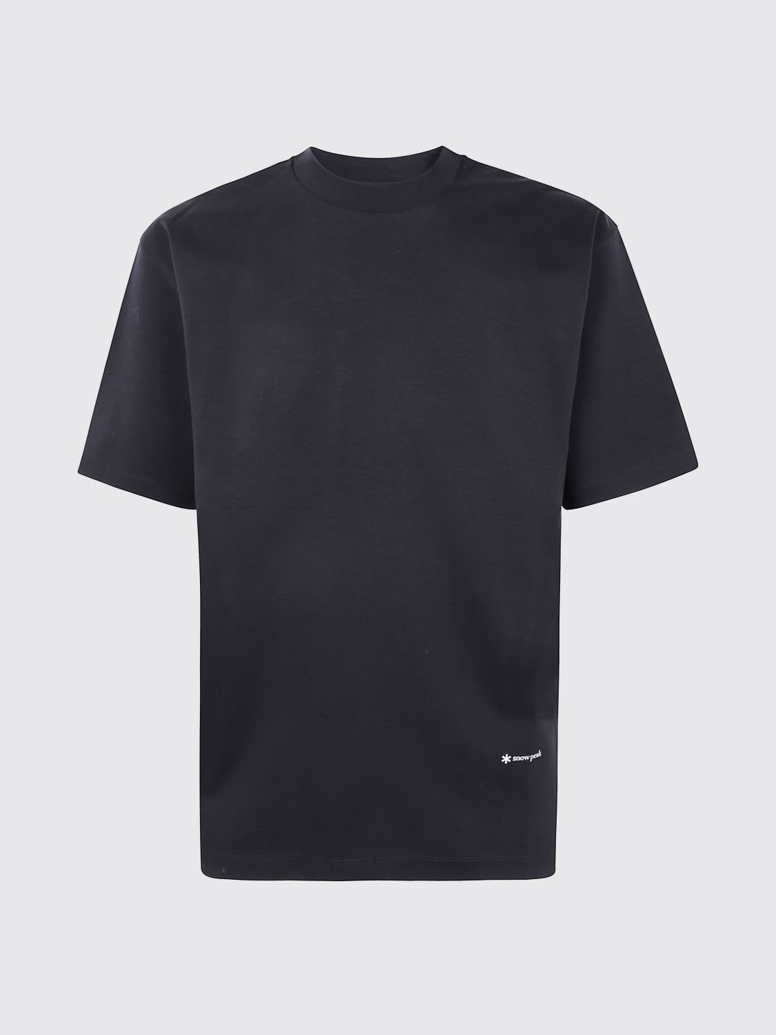 Snow Peak Logo-detail T-shirt In Black