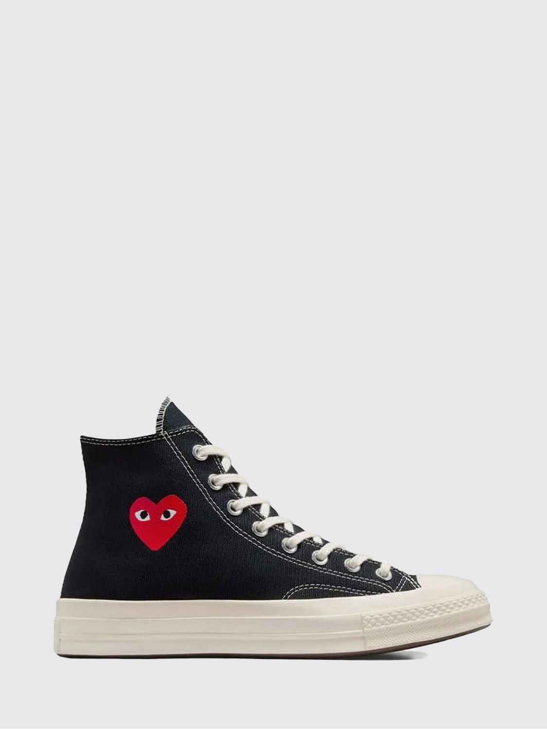 COMME DES GARÇONS PLAY X CONVERSE Sneakers Men color Black　COMME DES GARÇONS PLAY X CONVERSE スニーカー メンズ カラー ブラック COMME