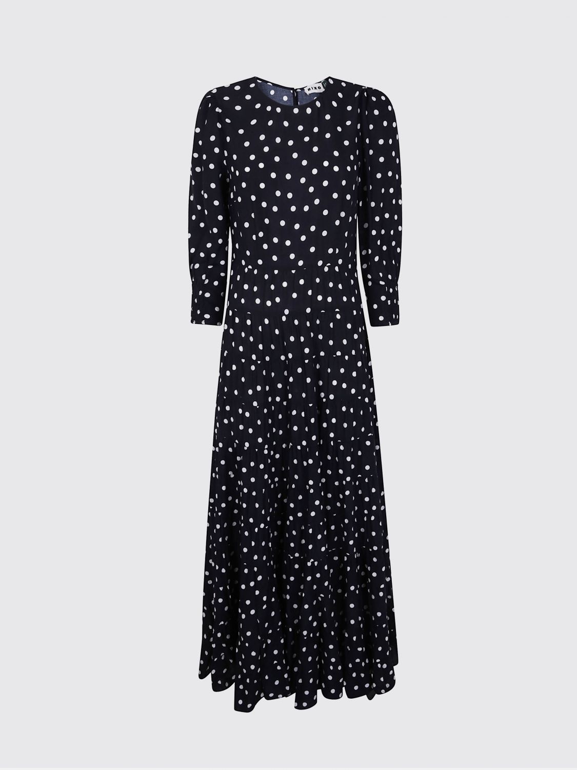 Rixo London Rixo "kristen" Dress Bohemia Spot Deep Navy In Multi