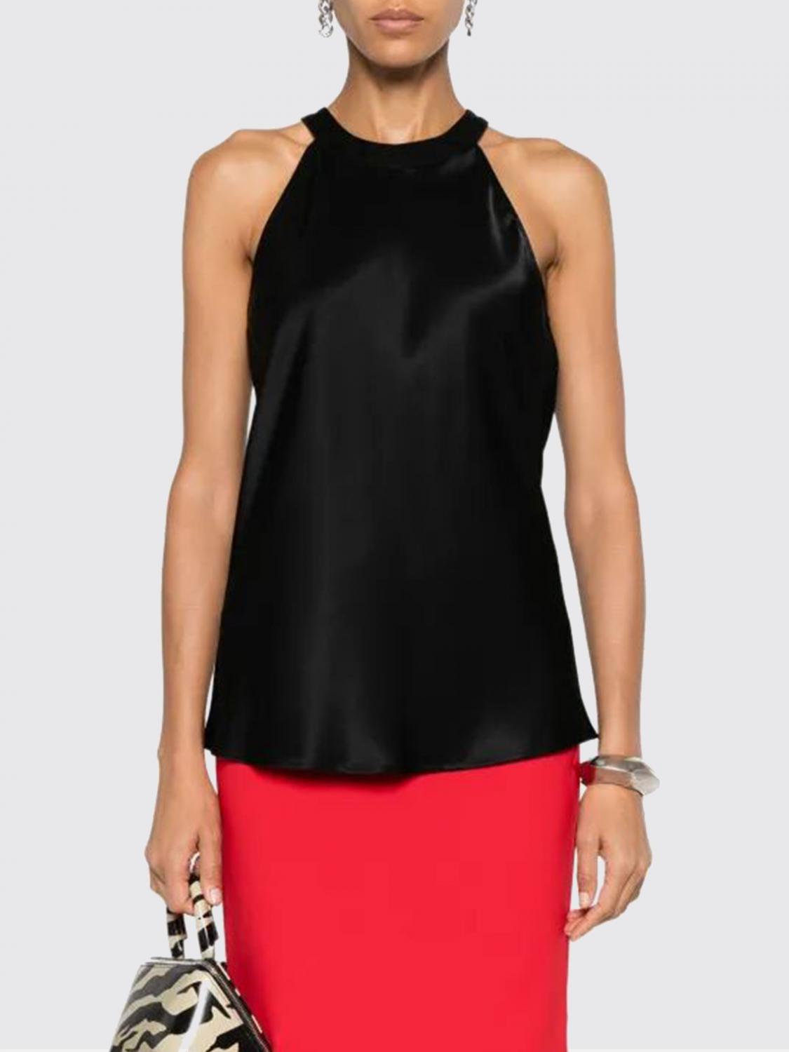 Pinko Top Woman Color Black In Black