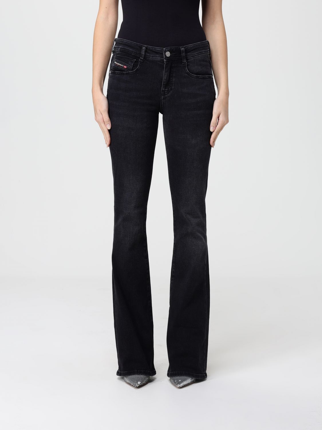 Diesel Jeans  Woman Color Black In Black