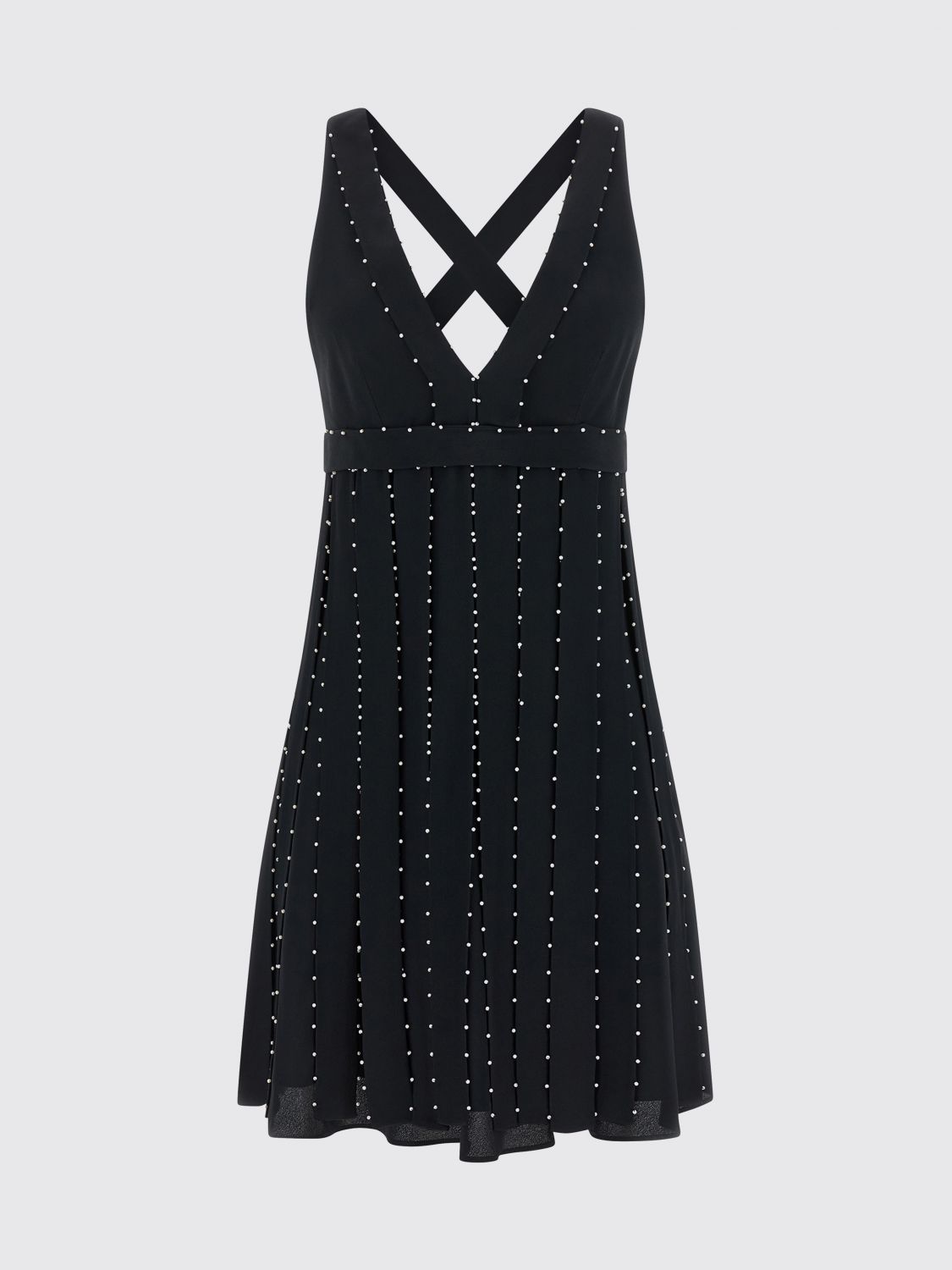 Giovanni Bedin Pearl Dress In Black