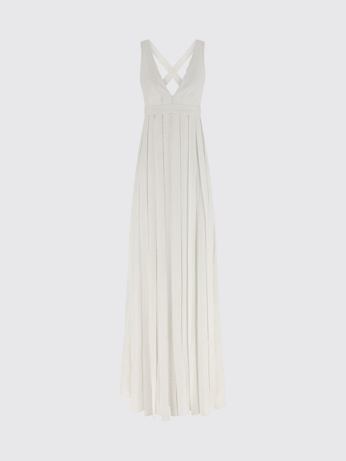 Giovanni Bedin Pearl Dress In White