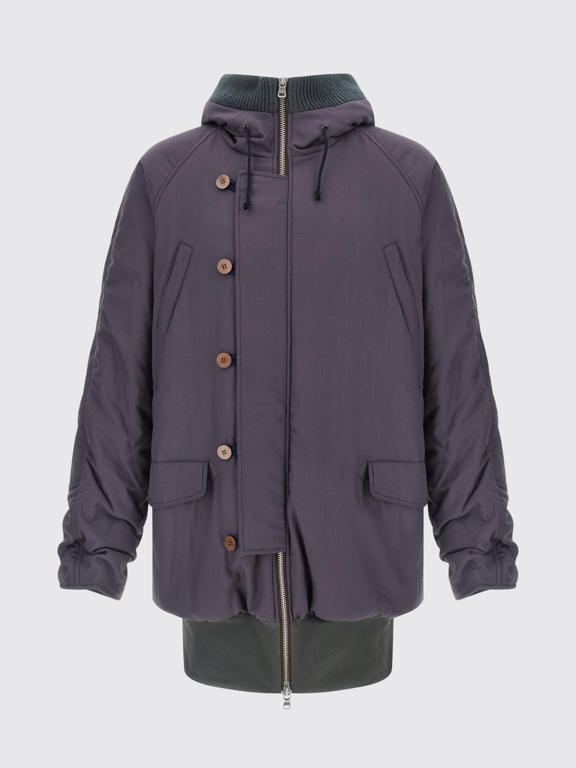 Magliano '3/4 Kenny' Parka In Purple