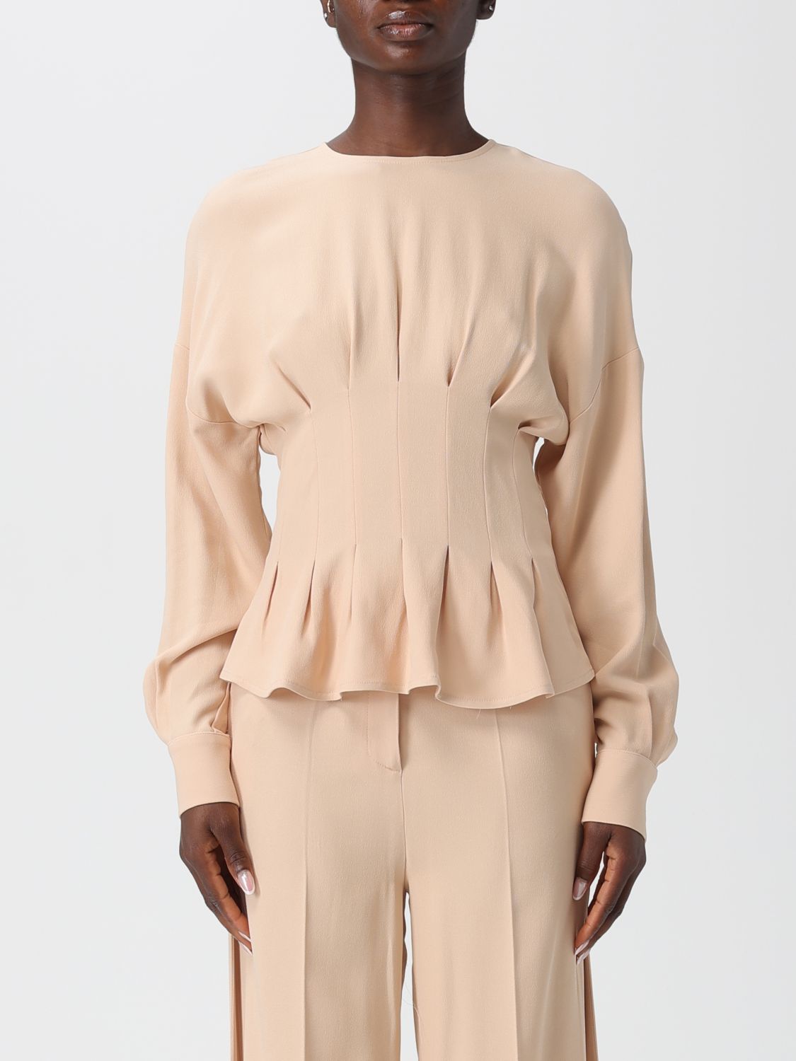 Semicouture Shirt  Woman Color Beige In Pink