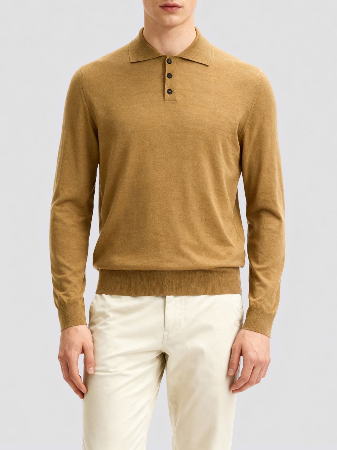 ZANONE Polo Herren Farbe Beige
