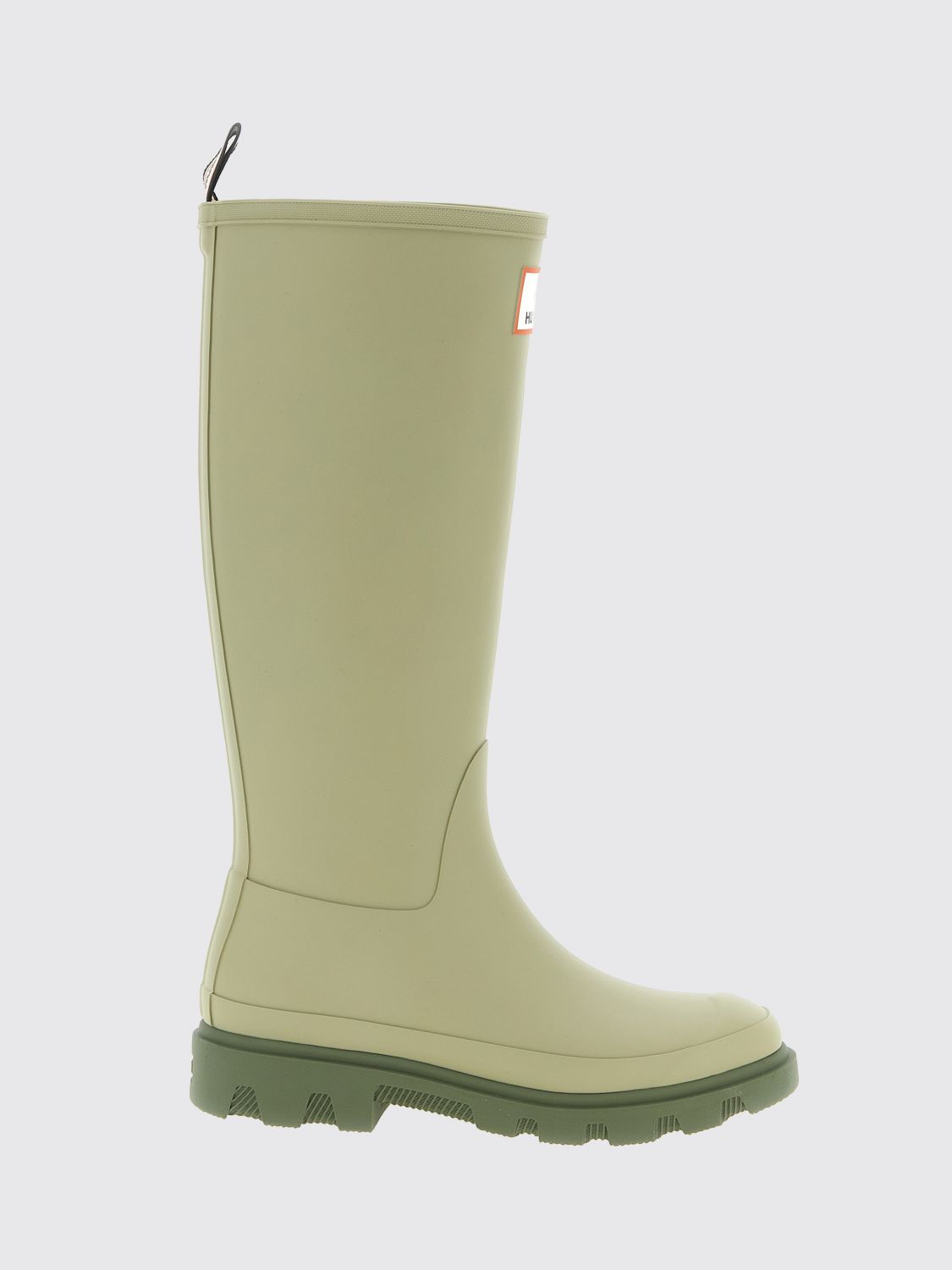 Maison Kitsuné Boots Hunter Woman Color Green In Green