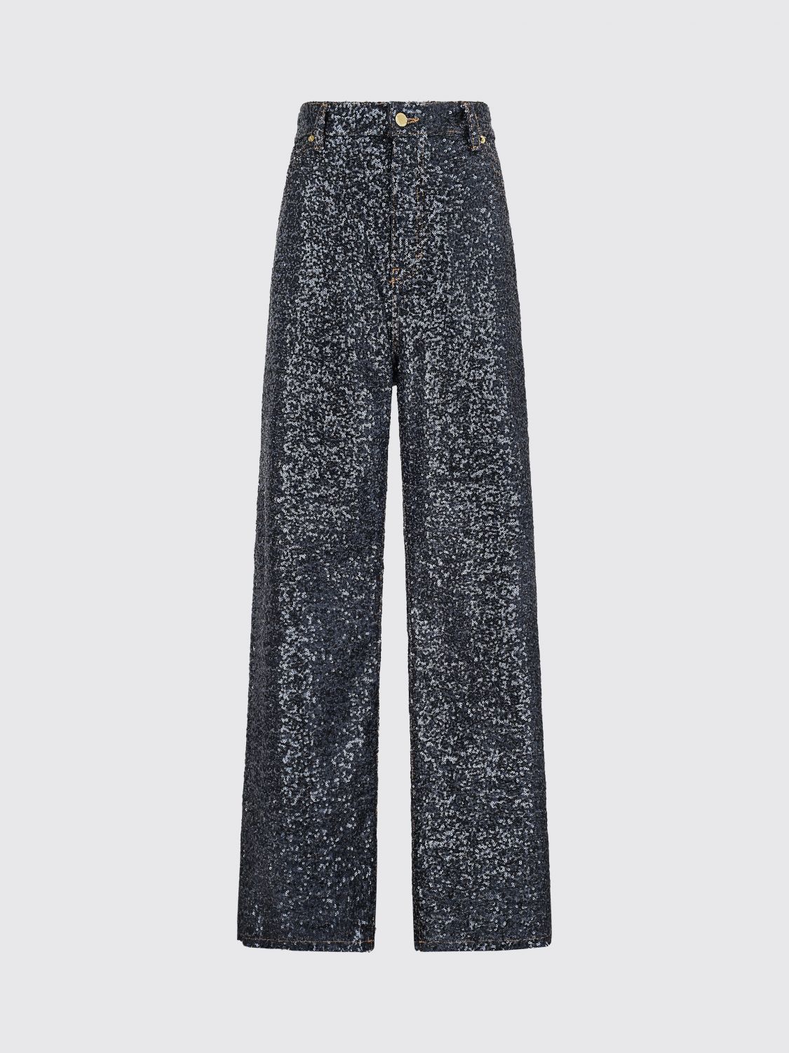 Darkpark 'lisa' Trousers Sequin Embellishment In Black