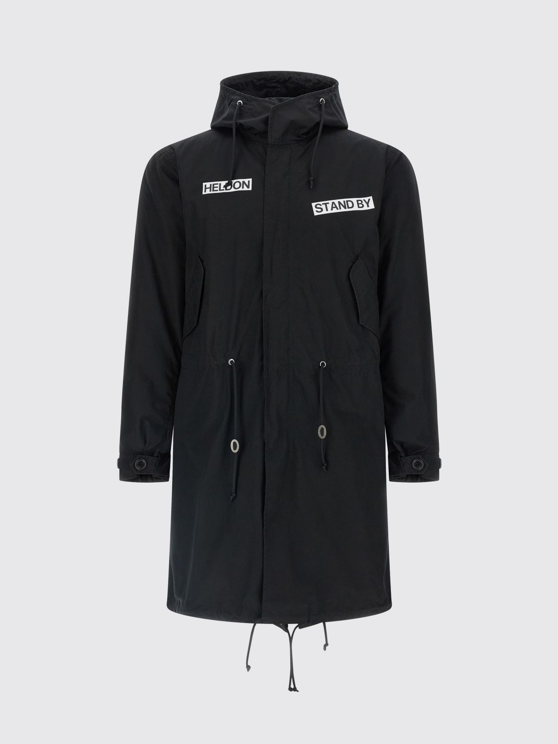 Undercover Heldon 2-in-1 Parka Coat In Black