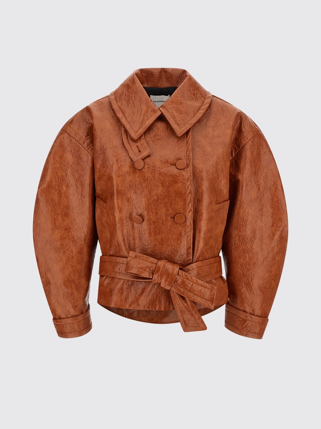 The Andamane Trench Coat Andamane Woman Color Brown In Brown