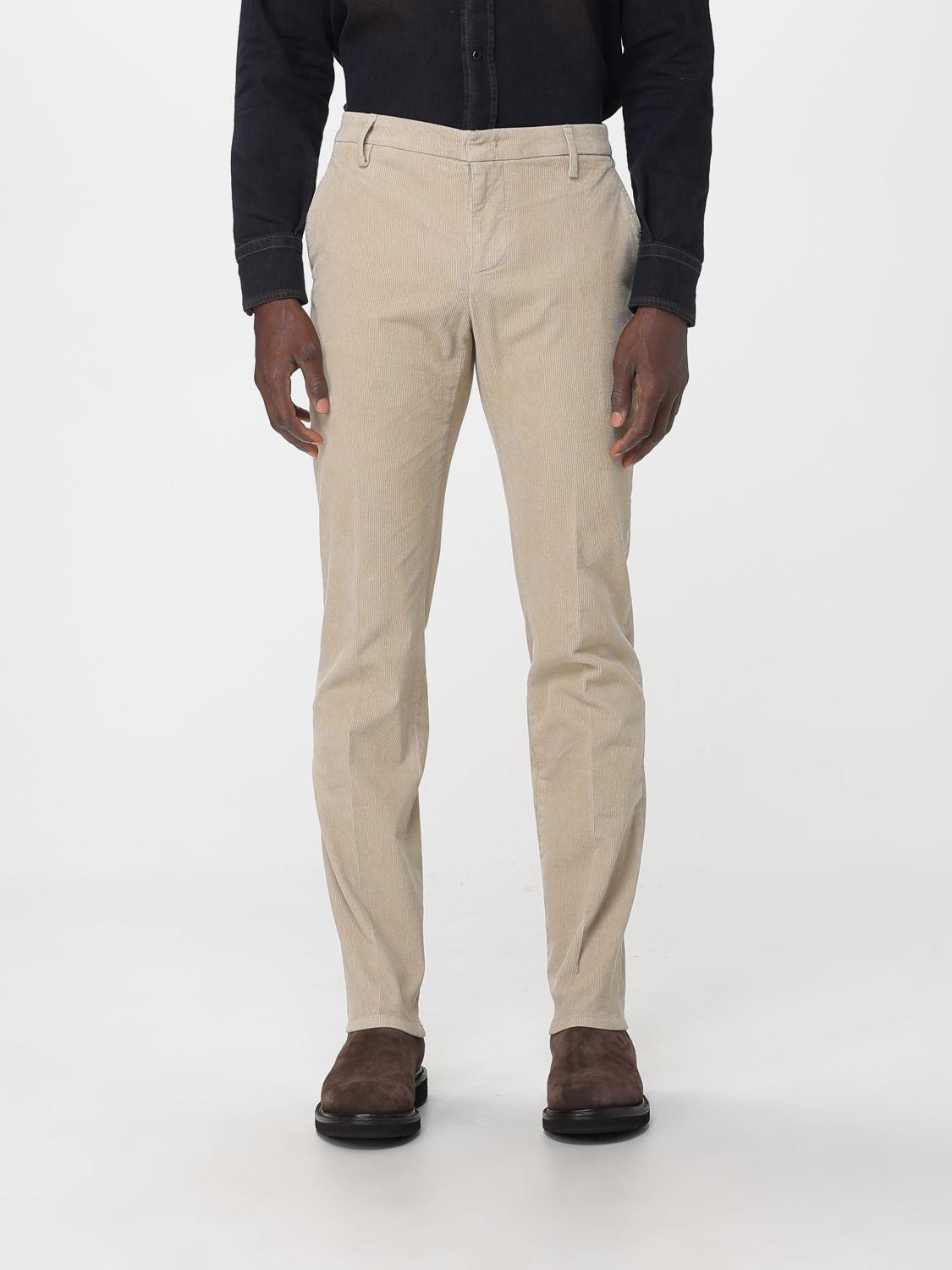 DONDUP Hose Herren Farbe Sand