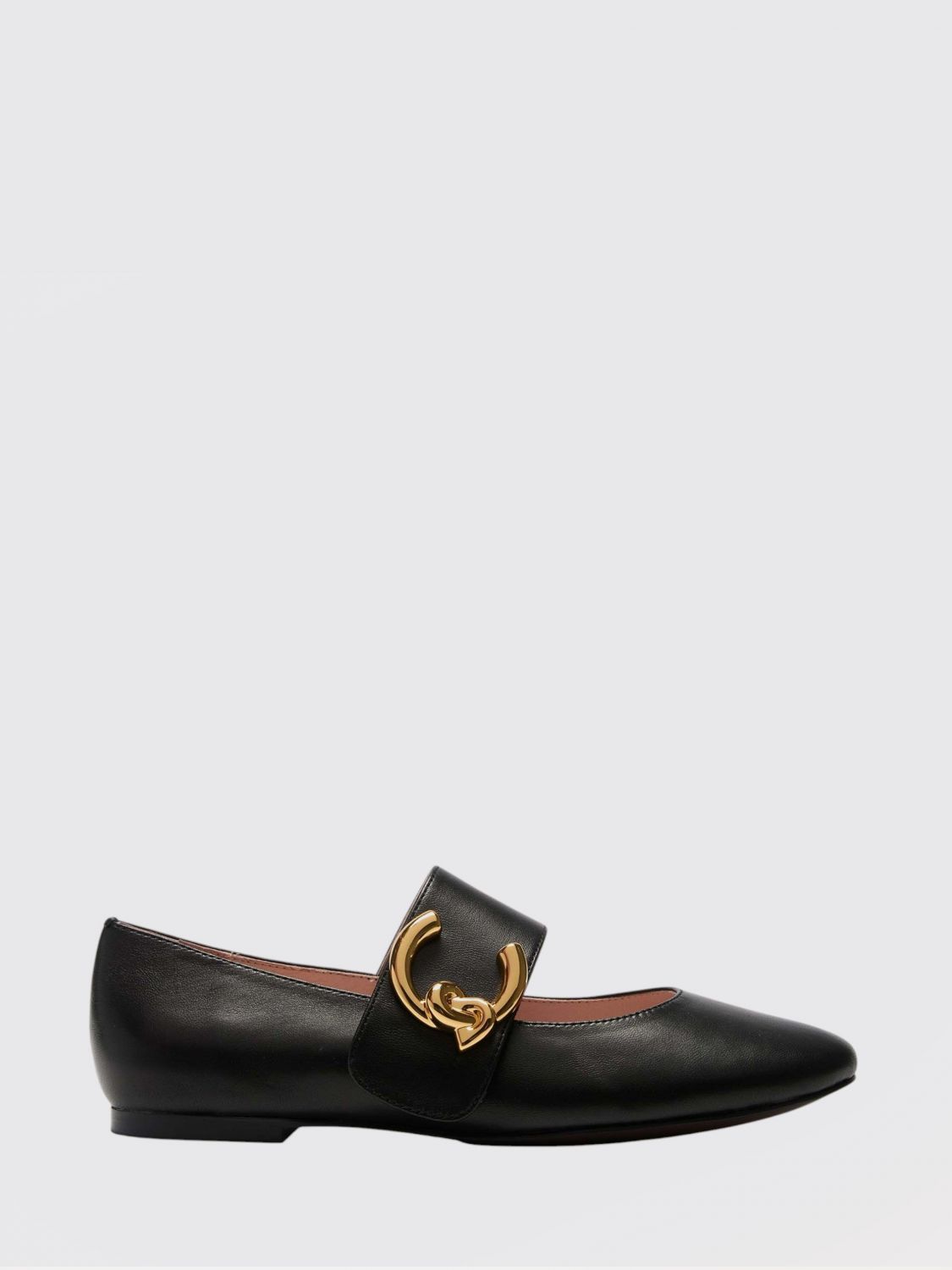 Coccinelle C-me Smooth Ballet Flats In Black