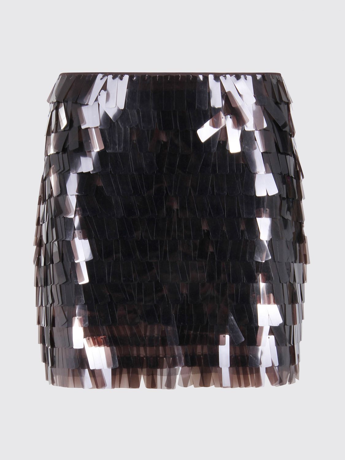 Staud Max Skirt In Brown