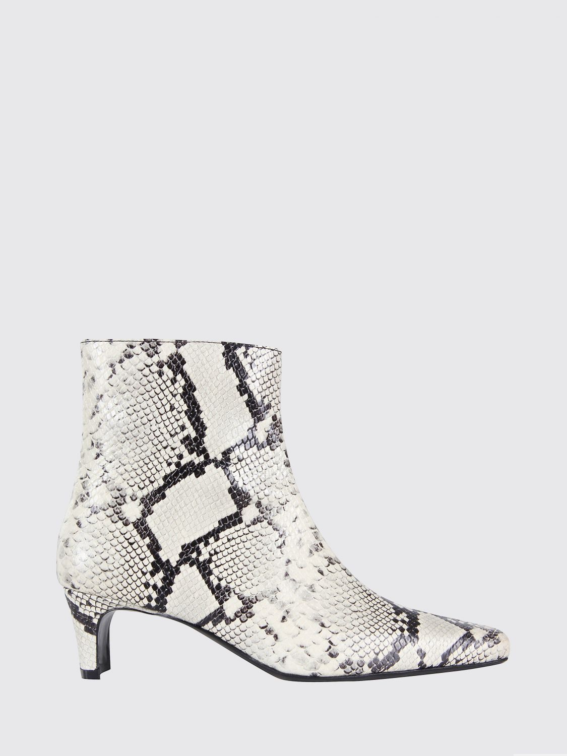 Staud Flat Ankle Boot  Woman Color White