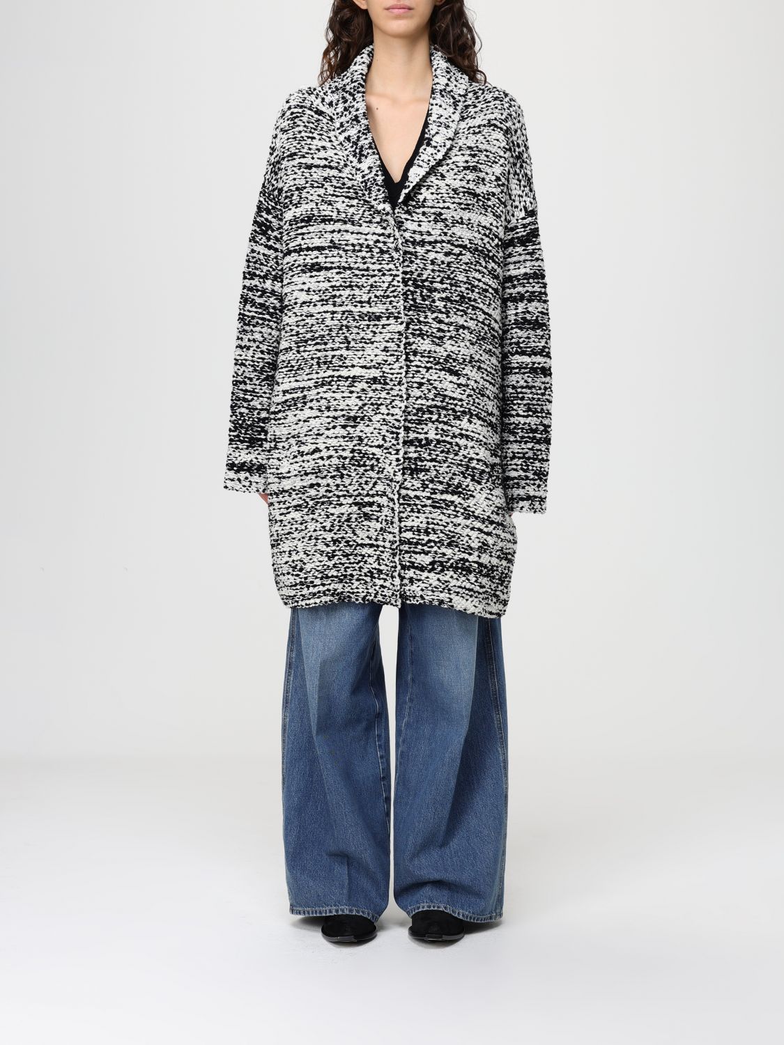 Alberta Ferretti Jacket In Gray