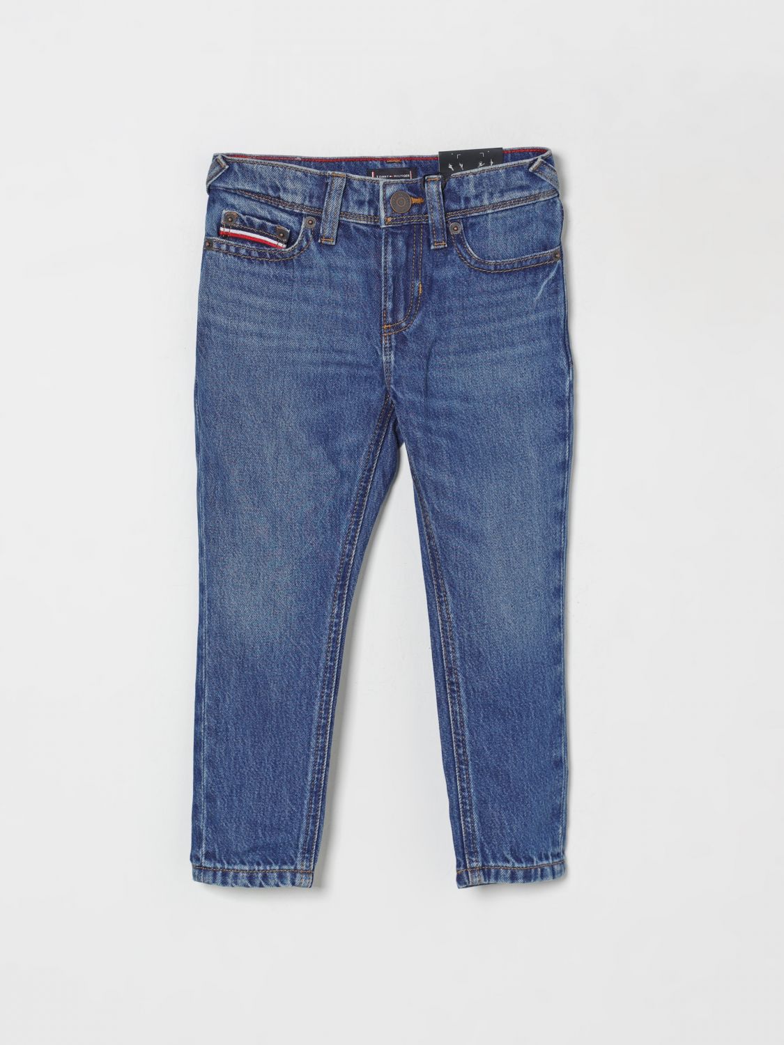 Tommy Hilfiger Jeans  Kids Color Denim In Blue