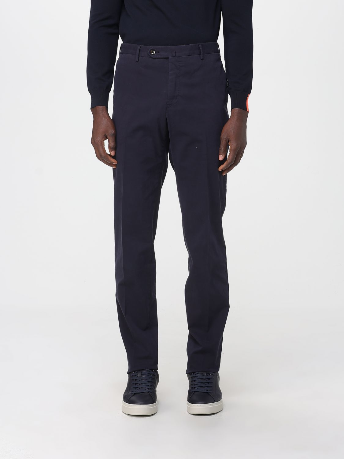 Pt01 Pants Men color Blue