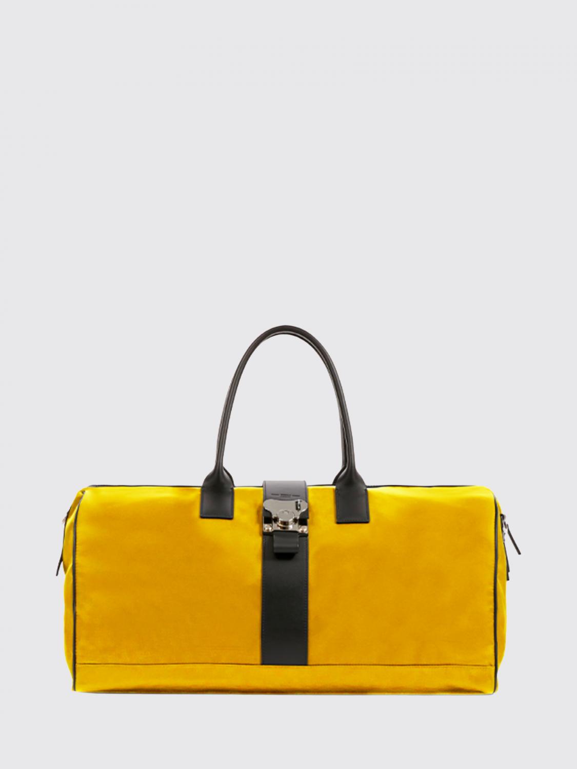 Sac De Voyage FPM MILANO Homme couleur Jaune OS 8