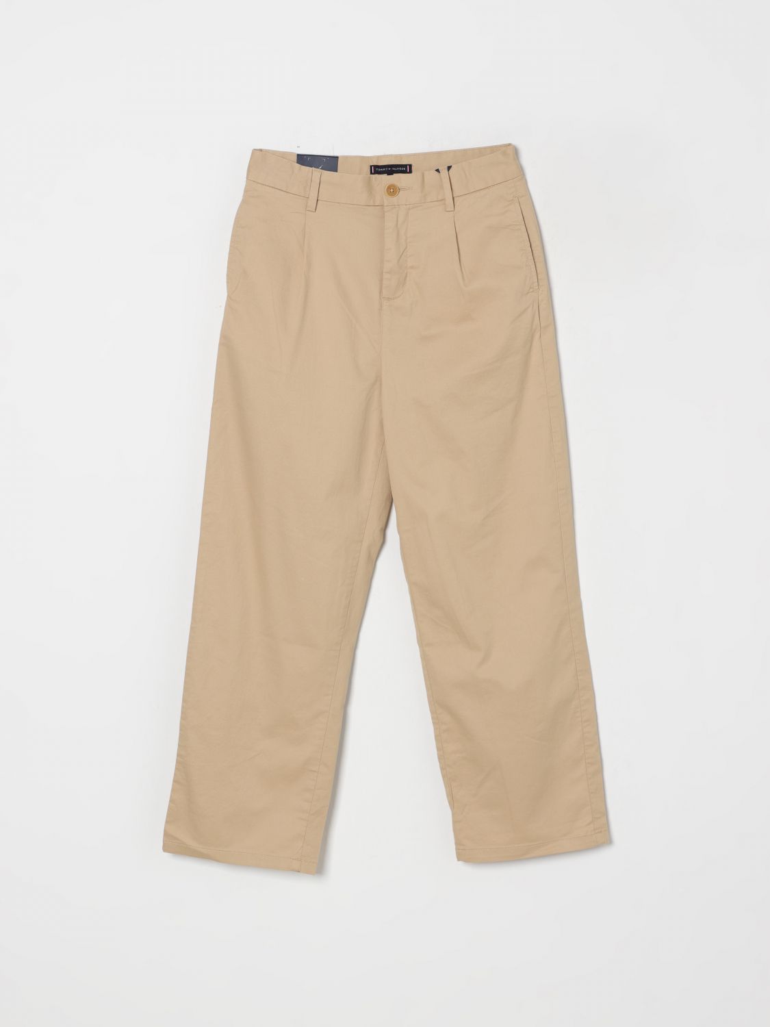 Tommy Hilfiger Pants  Kids Color Beige In Brown
