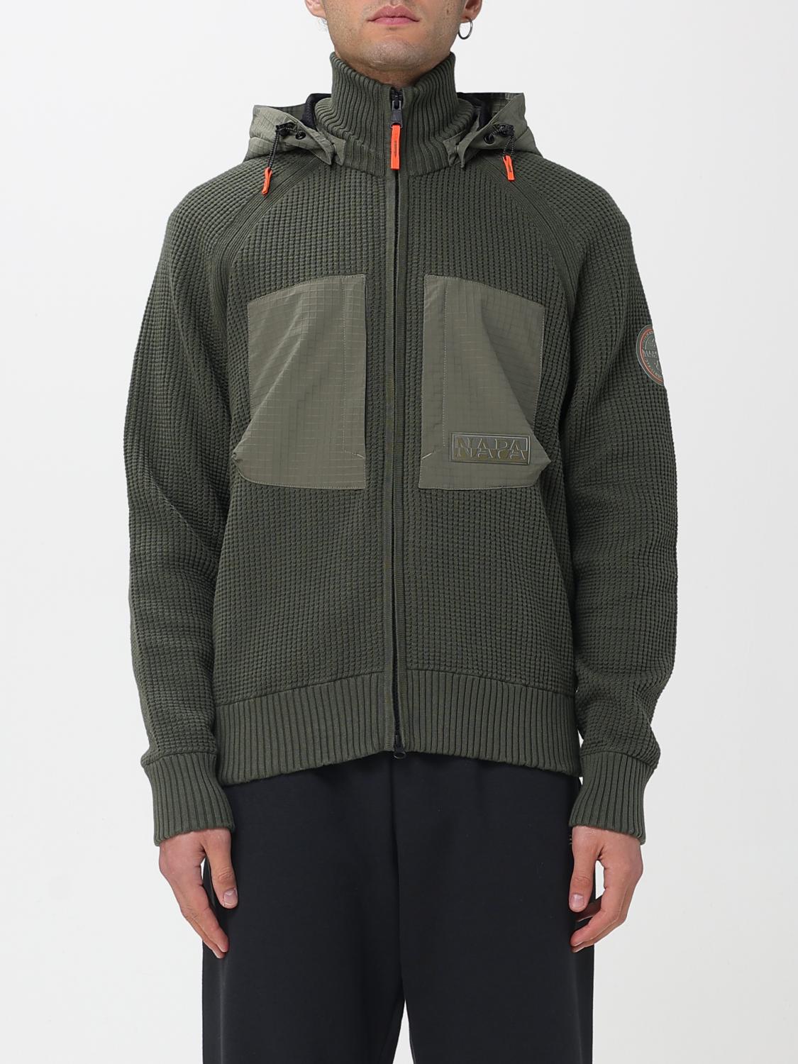 Napapijri Cardigan  Men Color Green In Green